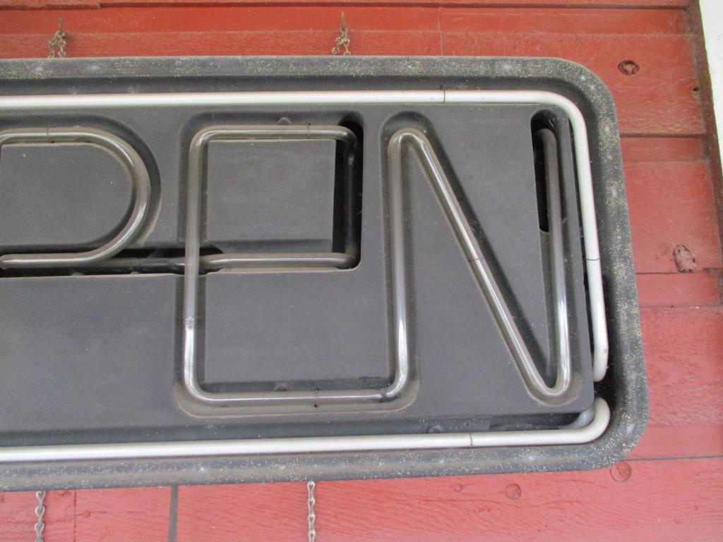 Neon Open Sign.