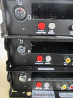 (3) Seon Trooper Video Recorders TL4.