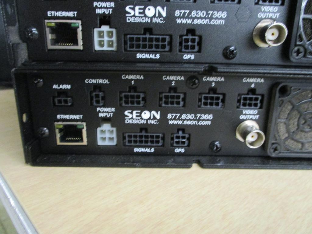 (3) Seon Trooper Video Recorders TL4.