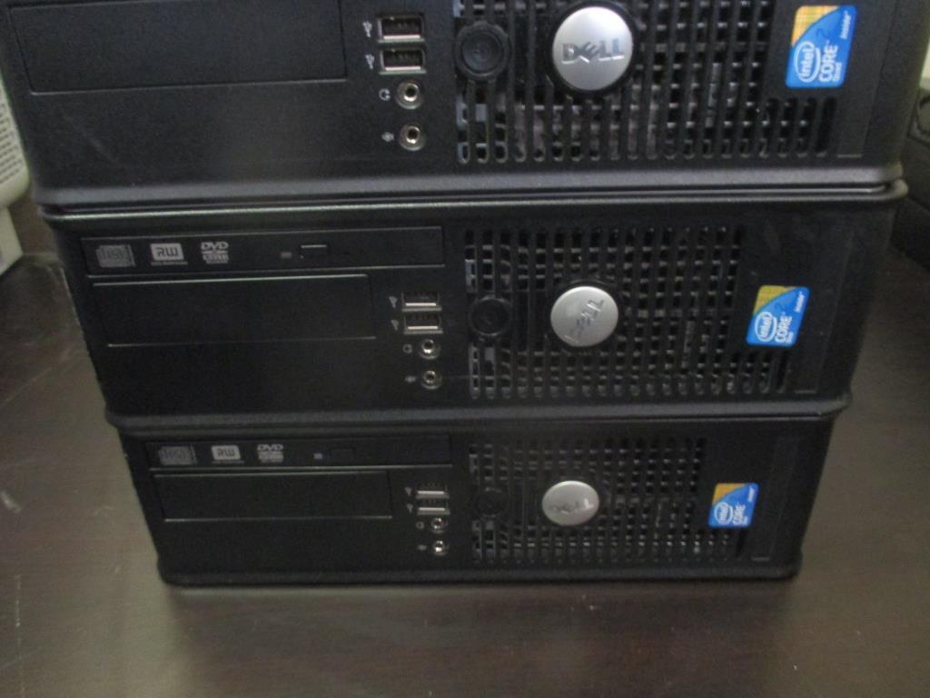 (4) Dell OptiPlex 780 Desktop Computers