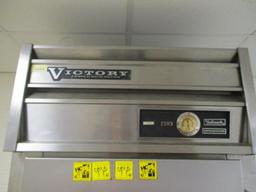 Victory Stainless Steel 1 Door Refrigerator RS-1D-