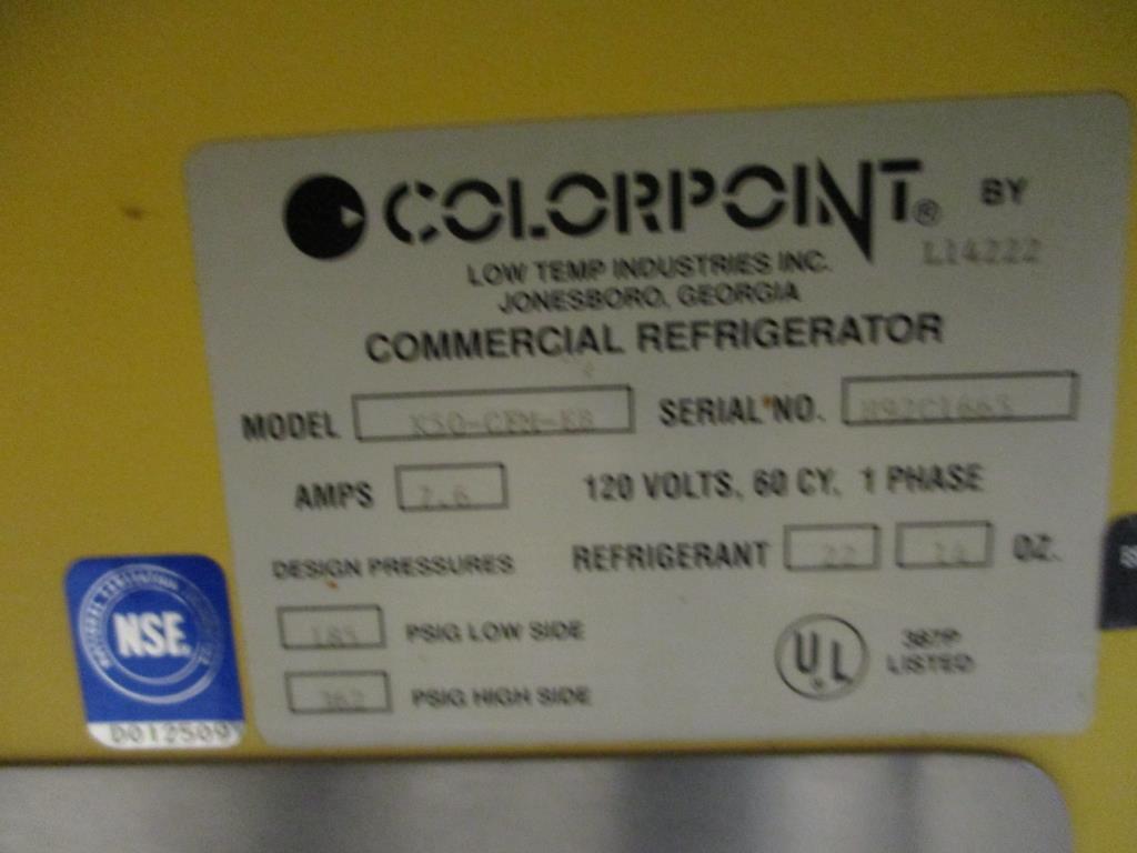 Colorpoint Cold Serving Line K50-CFM-EB.