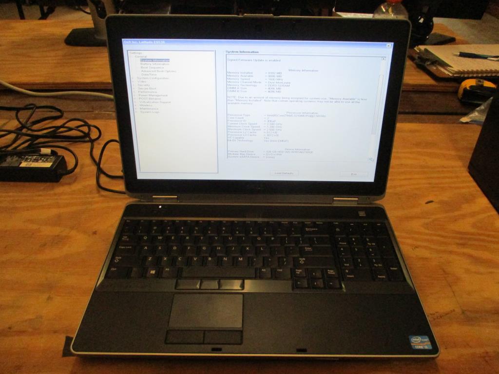 Dell Latitude E6530 Laptop Computer.
