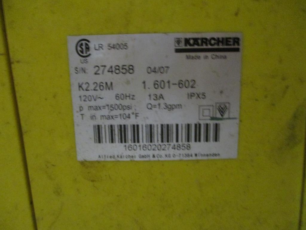 Karcher Electric Power Washer K2.26M.