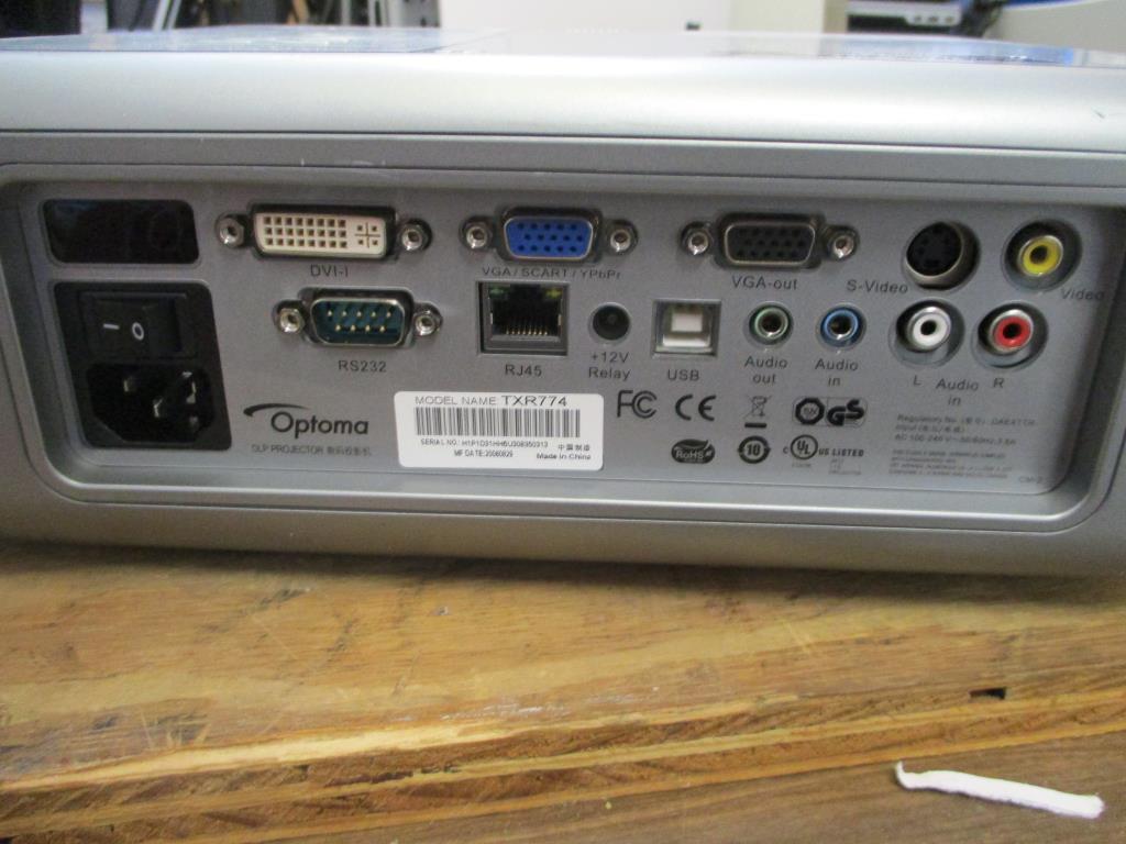 Optoma LCD Projector TXR774.