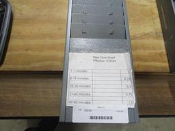 Metal 25 Slot Time Card Holder.