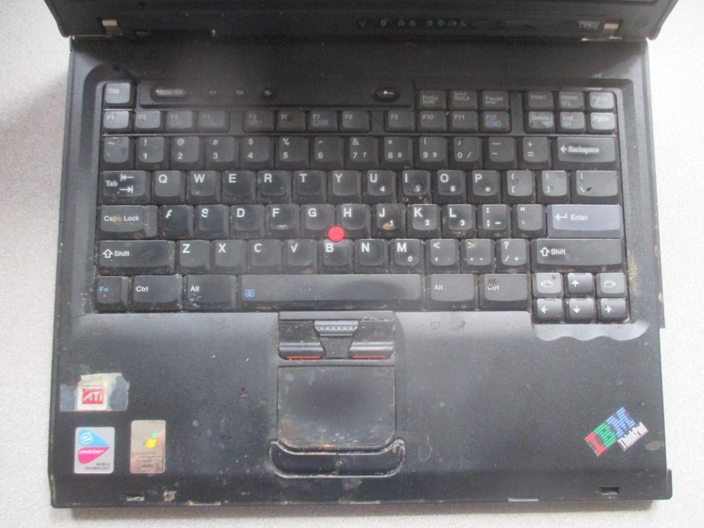 IBM ThinkPad T43 Laptop Computer.