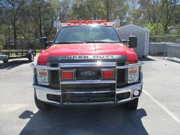 2008 Ford F550 Emergency Vehicle.