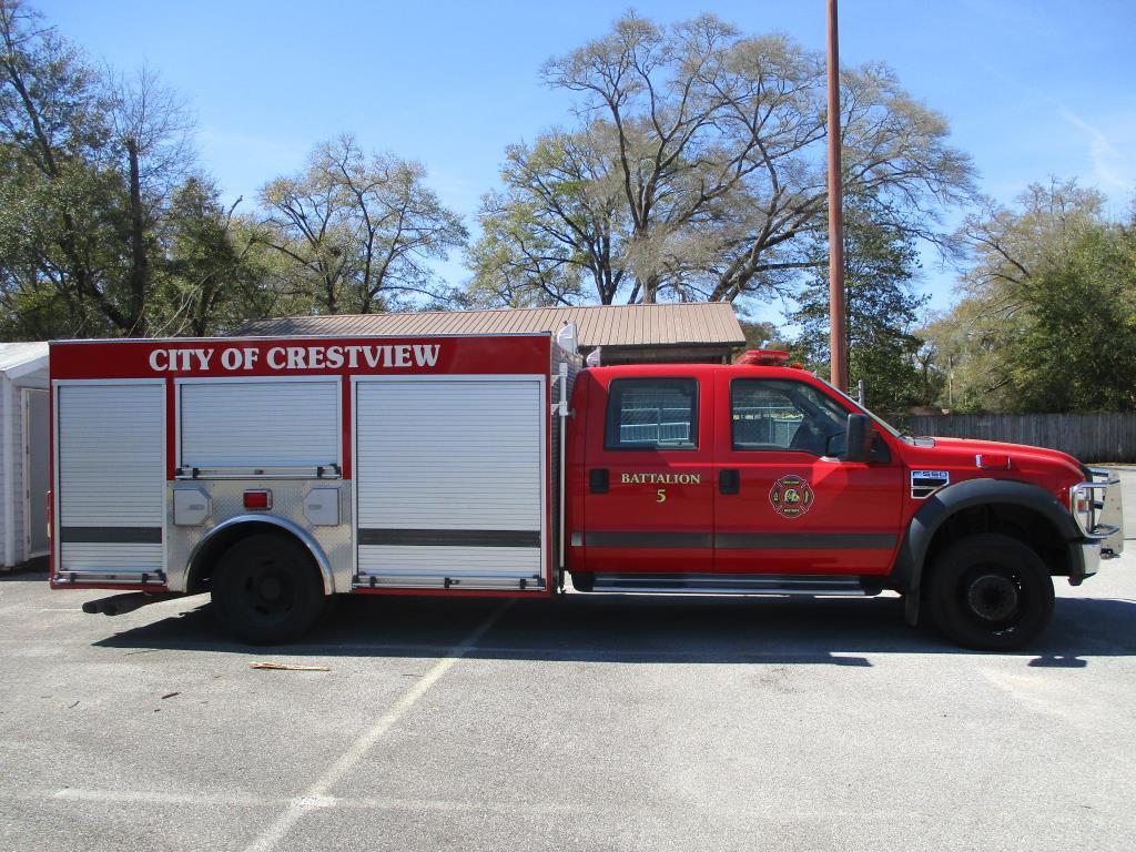 2008 Ford F550 Emergency Vehicle.