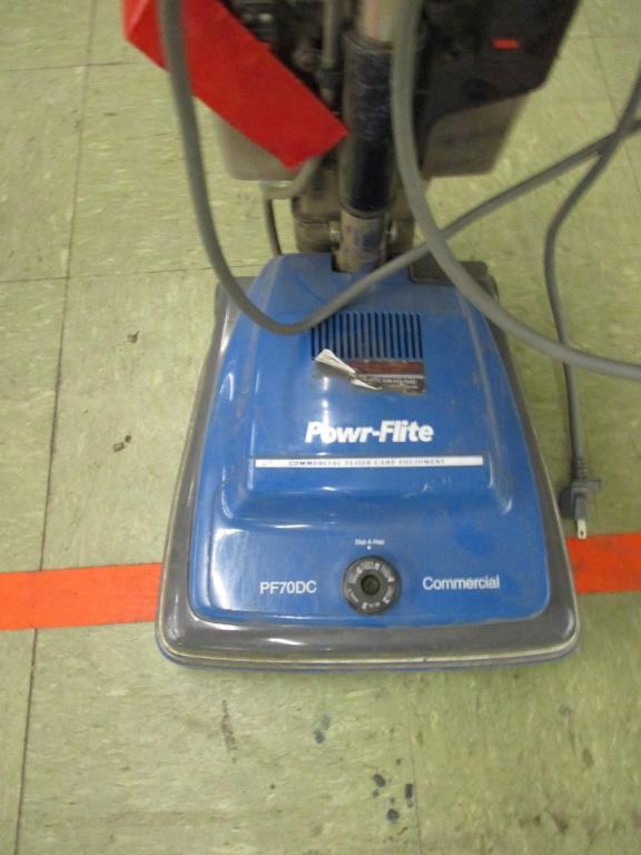 Powr-Flite Commercial Vacuum.