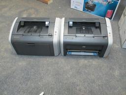 (2) HP LaserJet 1012 Printer