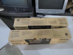 (2) Sharp MX71TBA Black Toner Cartridges.