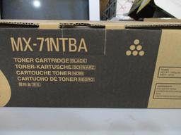 Sharp MX71TBA Black Toner Cartridge.