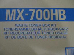 Sharp Waste Toner Box Kit MX-700HB.