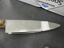 (2) 8" Chef Knives.