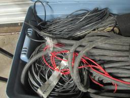 Bin of (20) Channel Conquest Audio Wiring