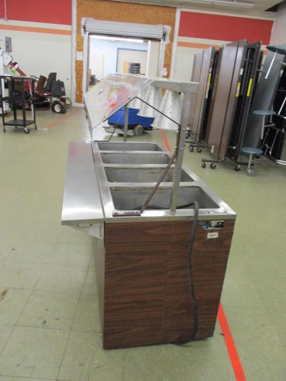 Vollrath 4 Well Hot Serving Line 34495-60.