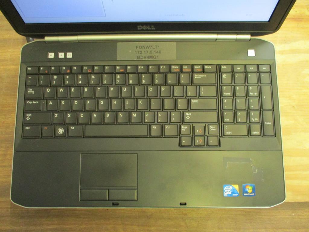 Dell Latitude E5520m Laptop Computer.