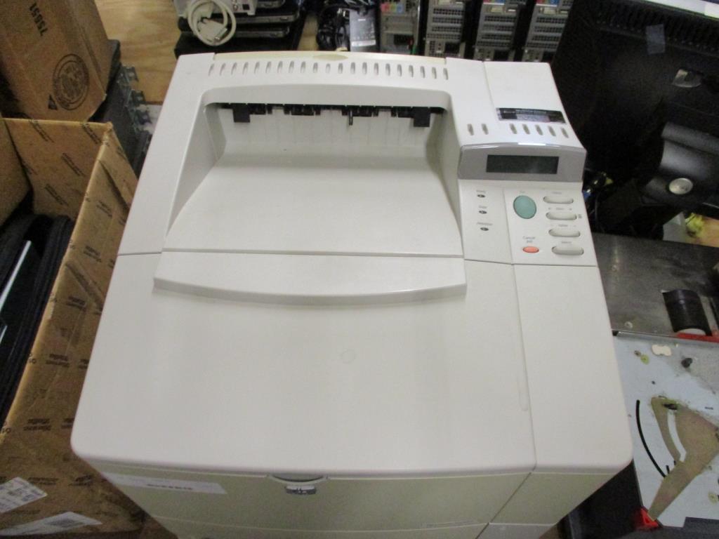 HP LaserJet 4100tn Printer w/ Extra Tray.