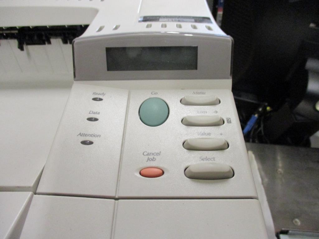 HP LaserJet 4100tn Printer w/ Extra Tray.