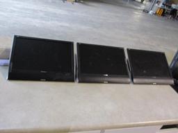 (3) Viewsonic 19" LCD Monitors VA1930wm.