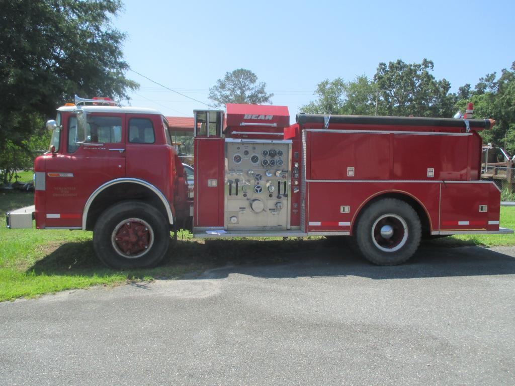 1978 Ford 8000 FMC Bean Fire Truck