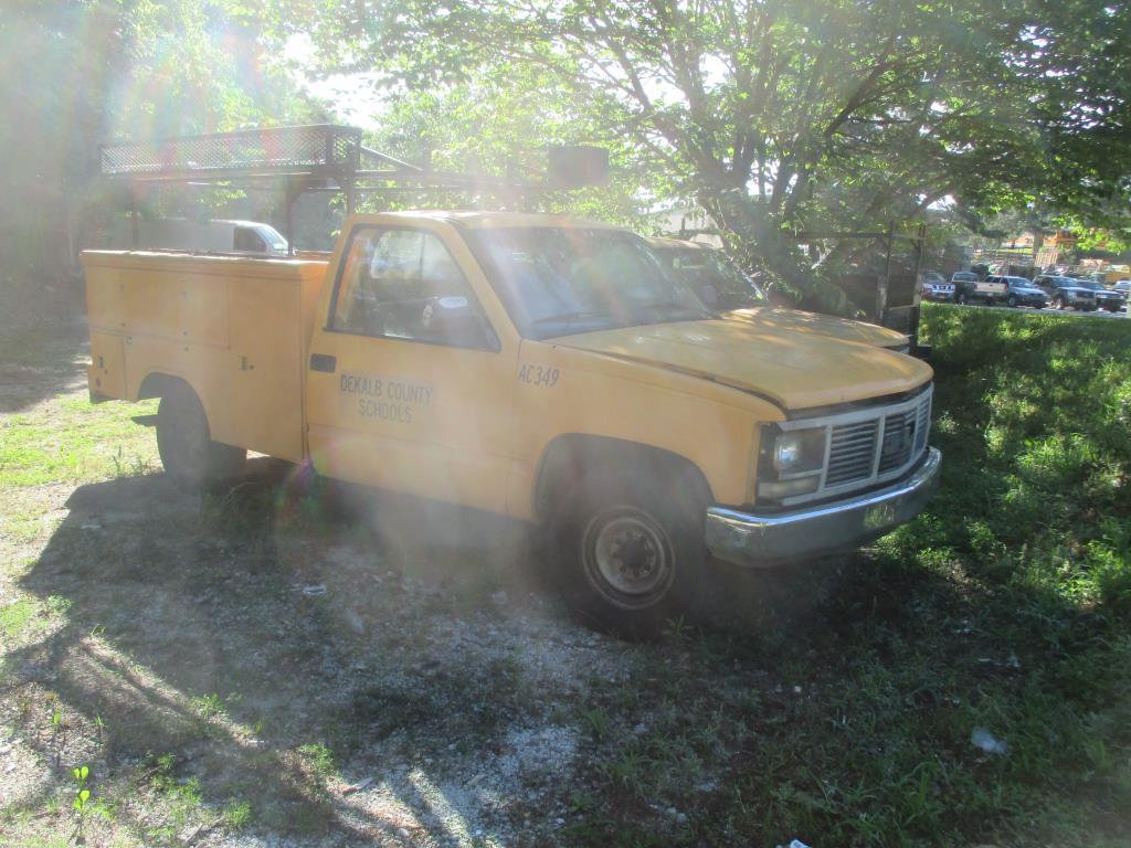 1988, GMC, Sierra C/K 3500, Truck,