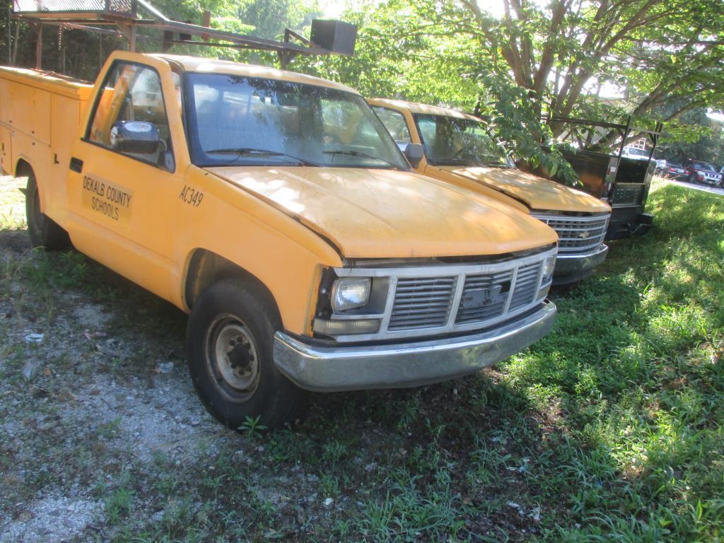 1988, GMC, Sierra C/K 3500, Truck,