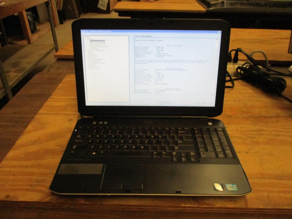 Dell Latitude E5530 Laptop Computer.