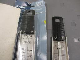 (2) Taylor Deep Fry/Confection Thermometers.