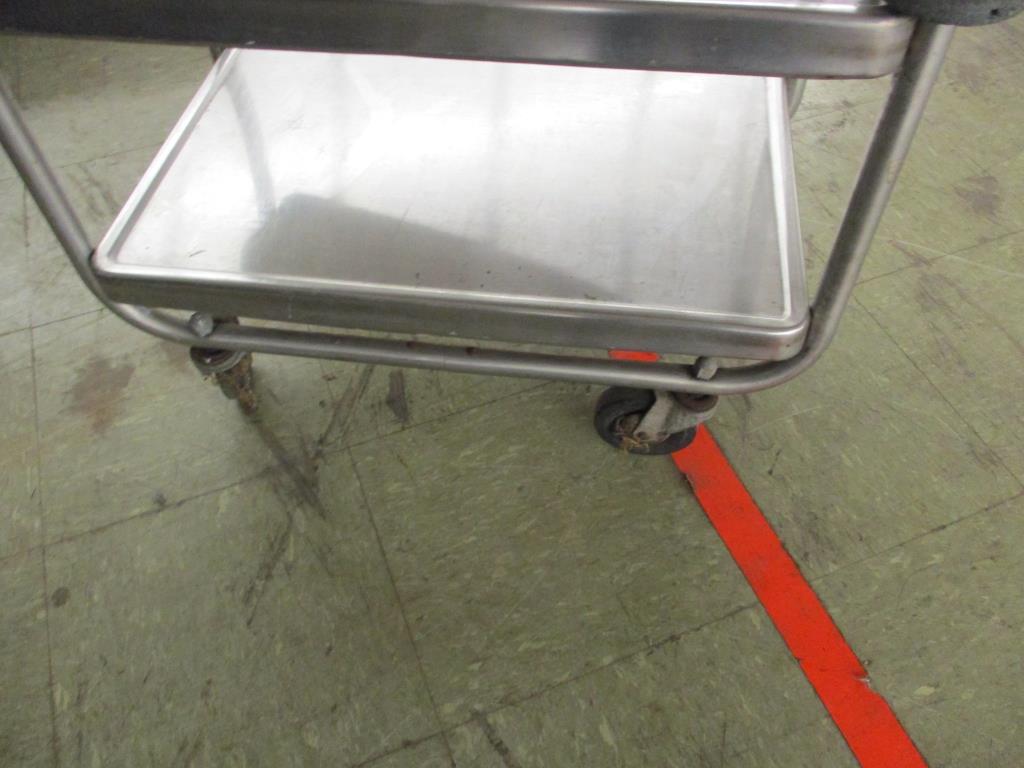 Stainless Steel 3 Tier Rolling Cart/