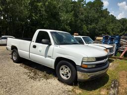 2000, Chevrolet, Silverado 1500, Truck,