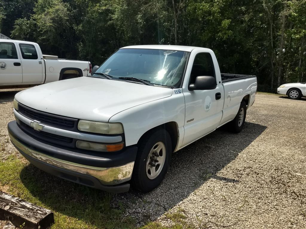 2000, Chevrolet, Silverado 1500, Truck,