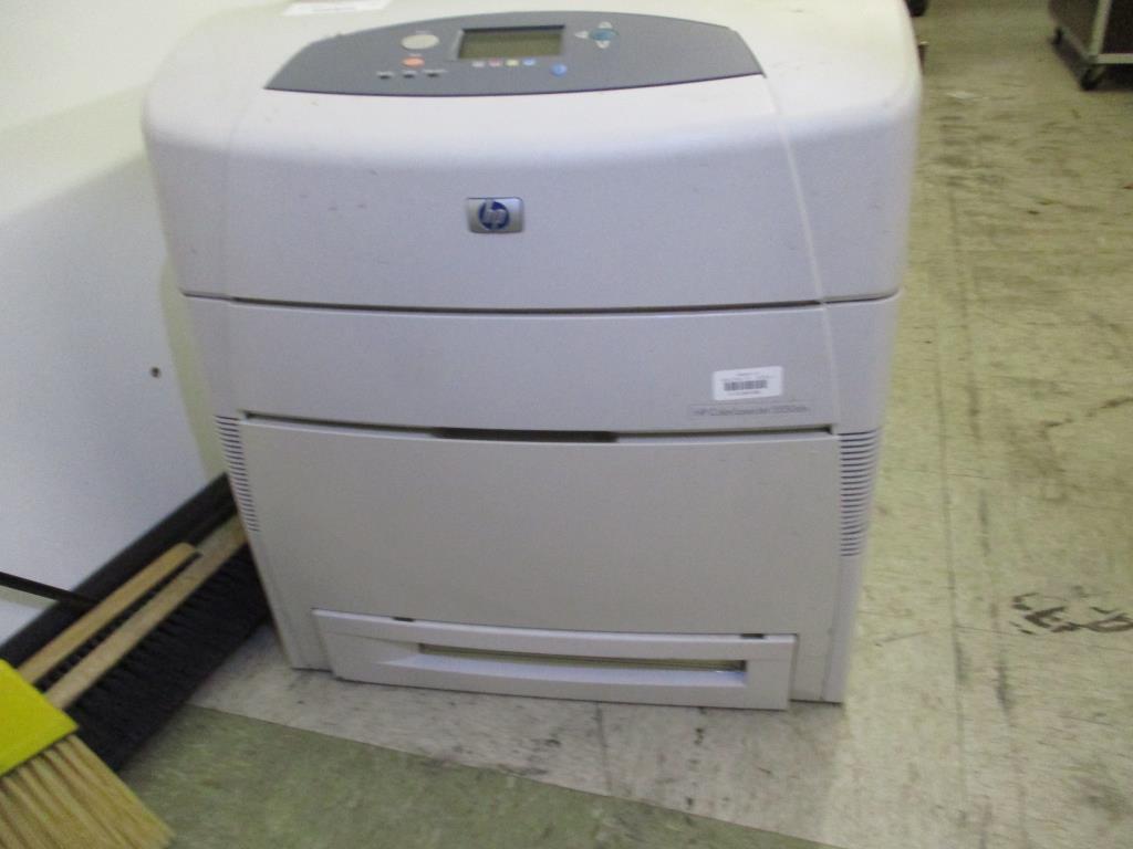 HP Color LaserJet 5550dn Printer.