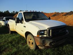 2002 Ford F-350 XL Pickup Truck.