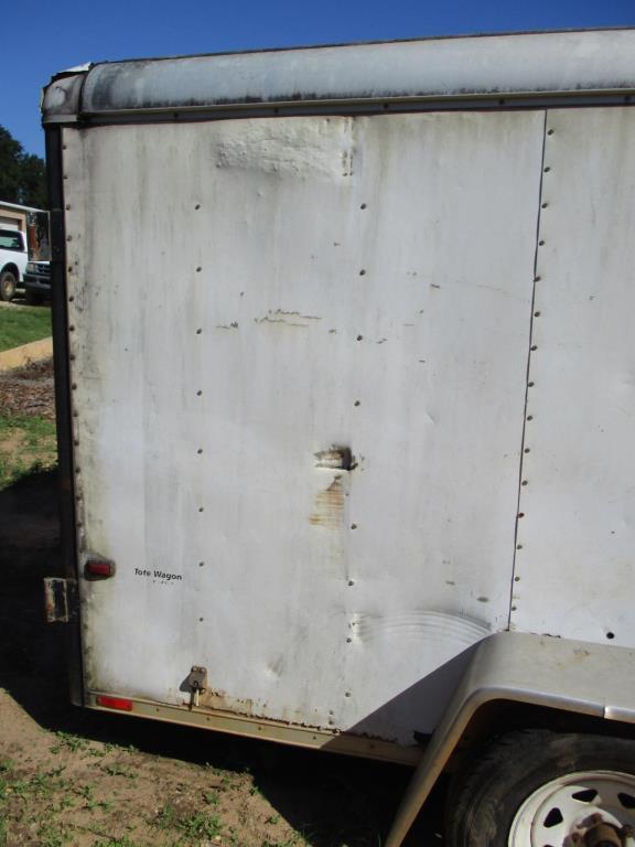 1999 Wells Cargo 12' Enclosed Trailer.