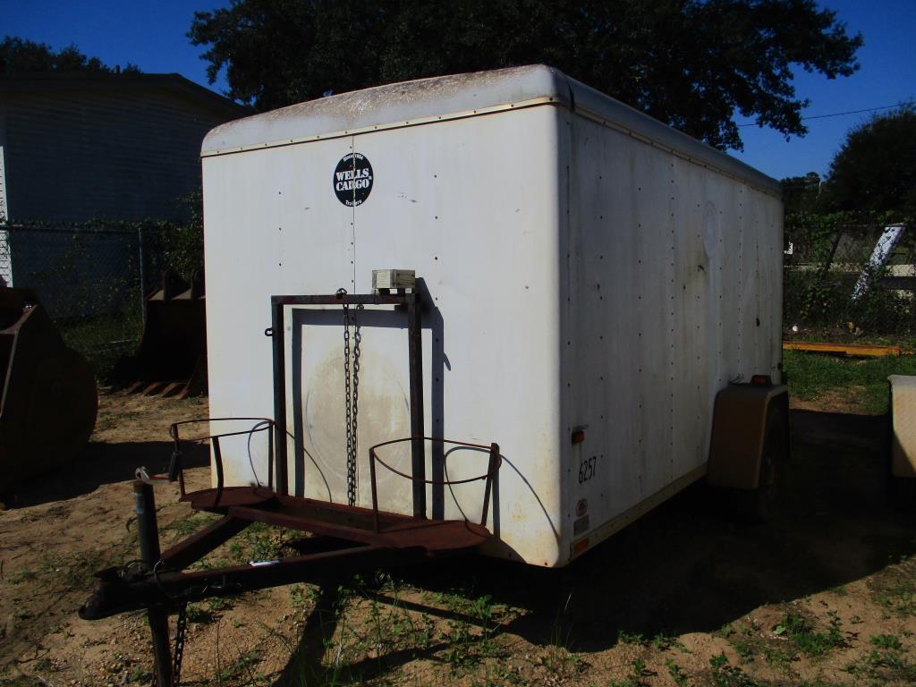 1999 Wells Cargo 12' Enclosed Trailer.