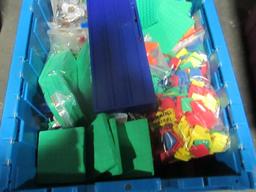 Box of Counting Plastic Blocks and Plastic Money