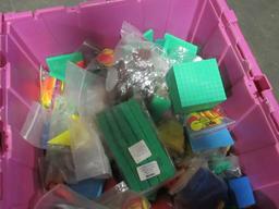 Box of Counting Plastic Blocks and Plastic Money