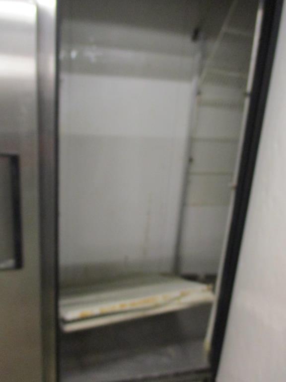 True Stainless Steel 3 Door Refrigerator T72.