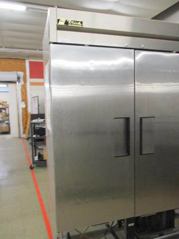 True Stainless Steel 3 Door Refrigerator T72.