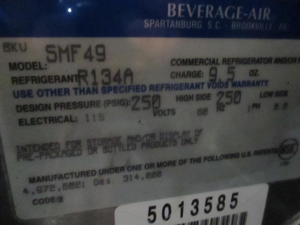 Beverage Air SMF 49 Beverage Air