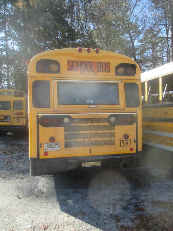 2002, Blue Bird, School, Bus,