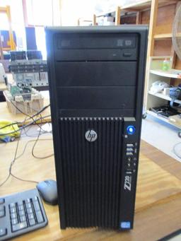HP Z220CMT Desktop Computer.
