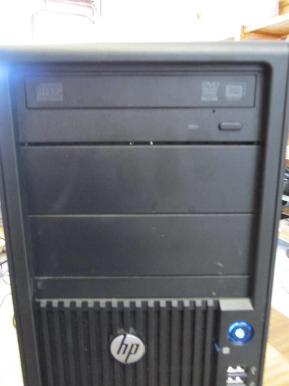 HP Z220CMT Desktop Computer.