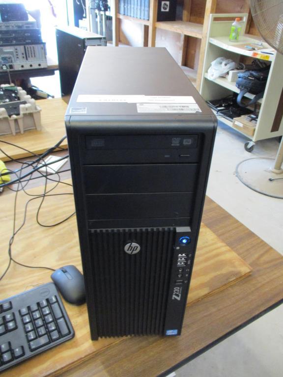 HP Z220CMT Desktop Computer.