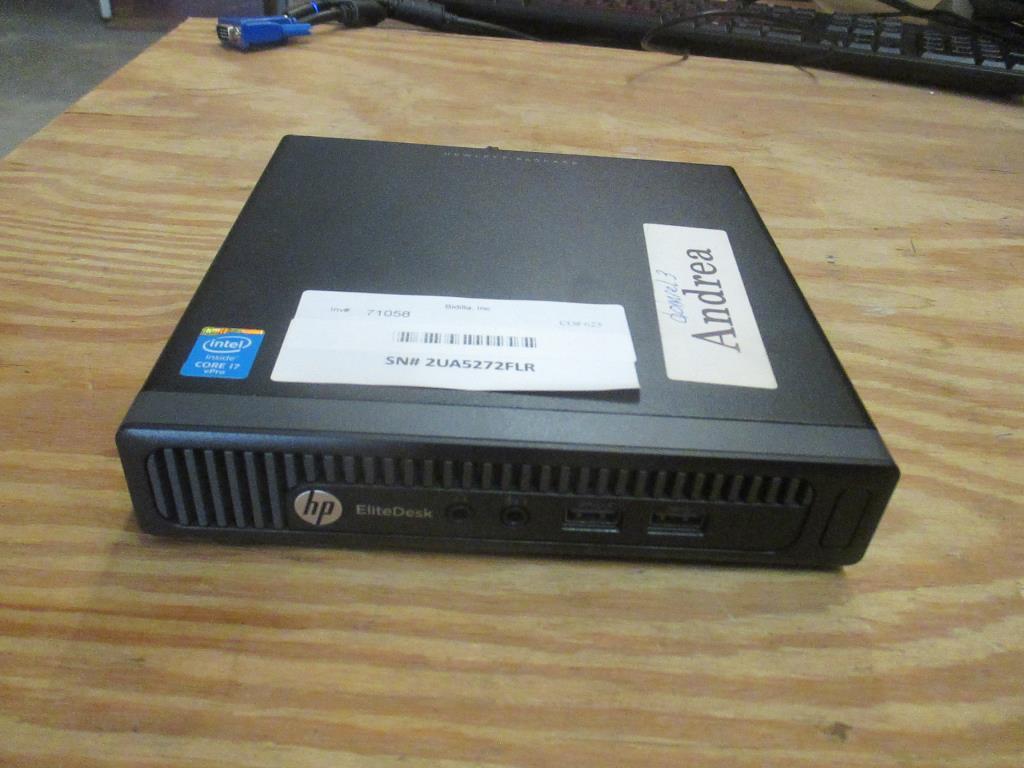 HP EliteDesk 800 G1DM Desktop Computer.