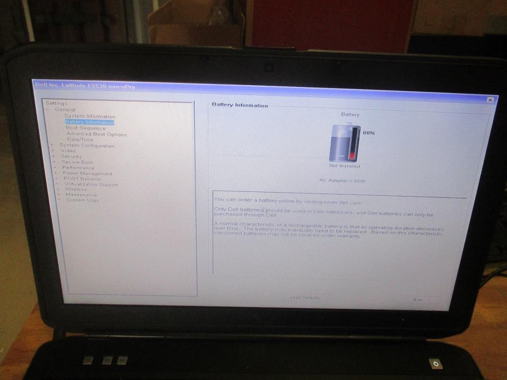 Dell Latitude E5530 Laptop Computer.
