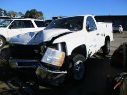 2011 Chevrolet Silverado 4WD 2500 Utility Truck.