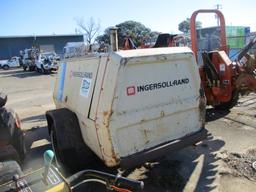 Ingersoll Rand Portable Air Compressor On Trailer.